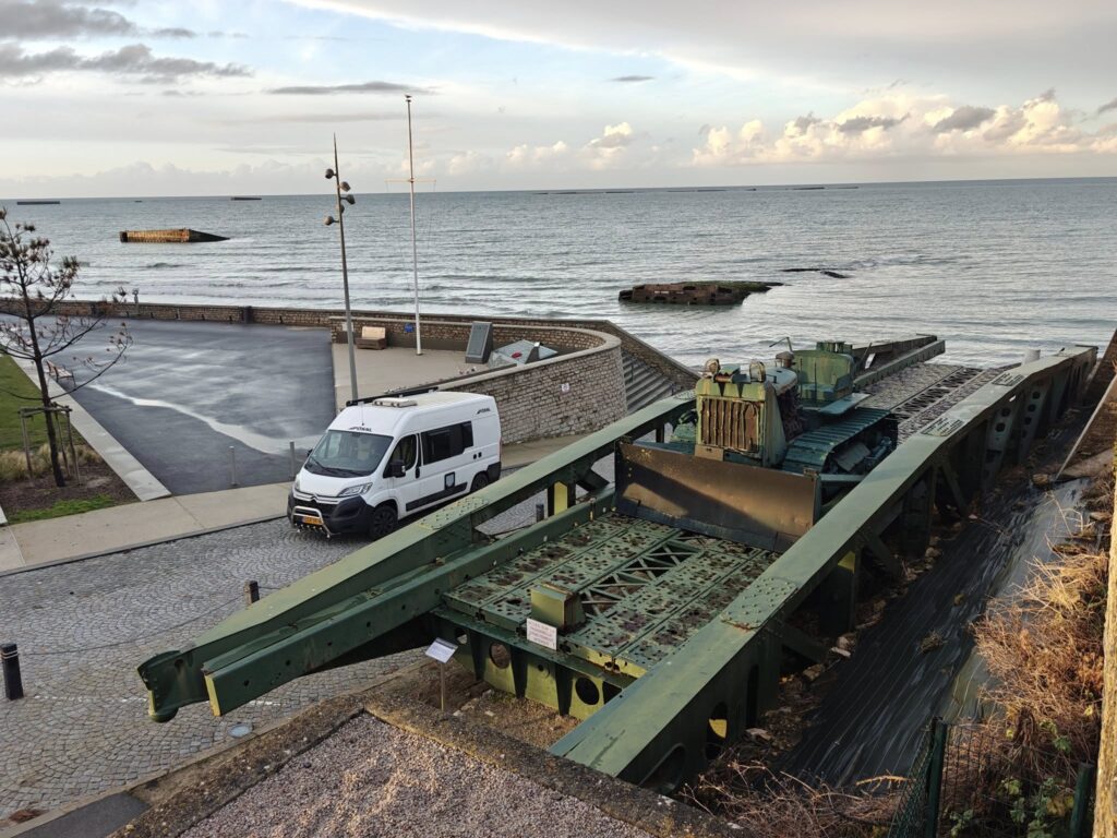 Arromanches Normandie Frankrijk Invasiestranden
