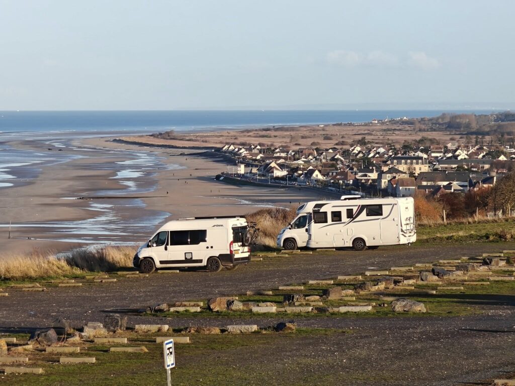 Arromanches Normandie Frankrijk Off-Grid Camperplaats
